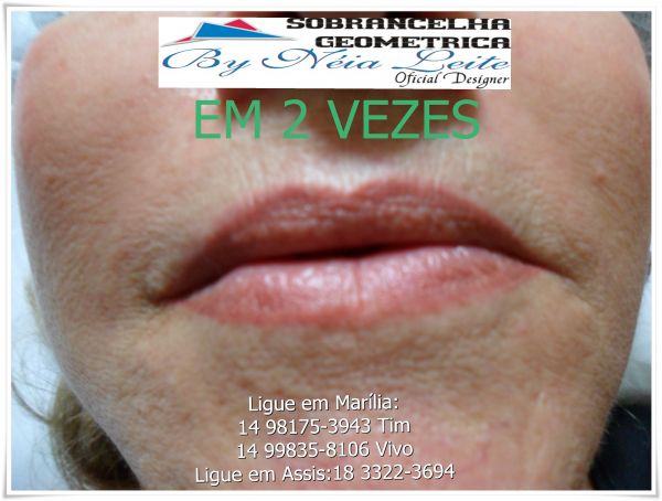 Micropigmentação (Maquiagem Definitiva boca)